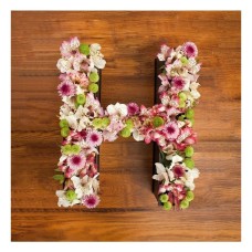 Letter & Number Flower Box